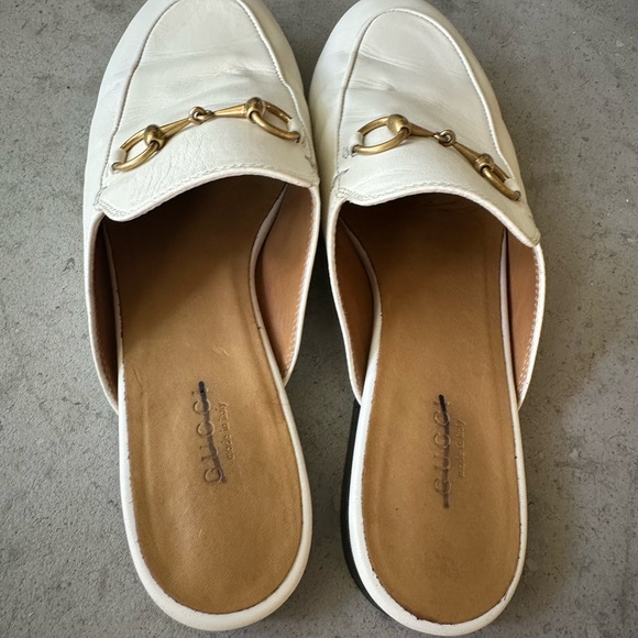 White Gucci Princetown Loafers Size 37 - Picture 4 of 8